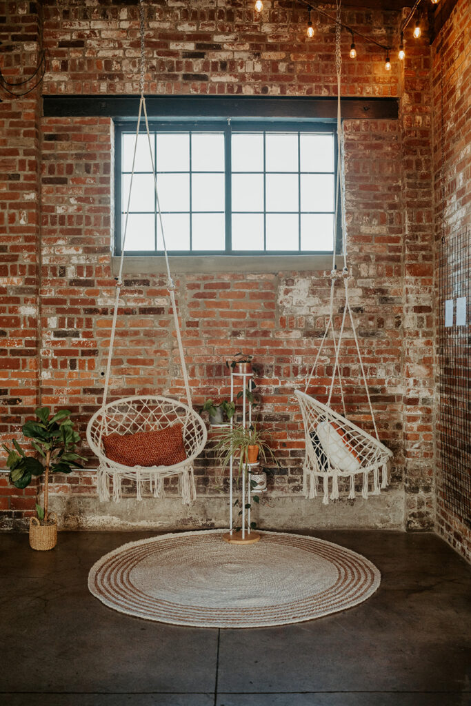 Bohemian wedding decor at INDUSTRY in Indianapolis, IN