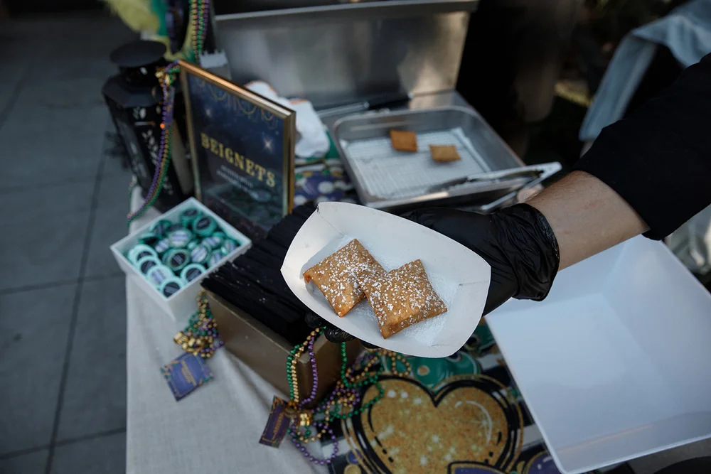 Beignet station at open house planned by 828 Planning