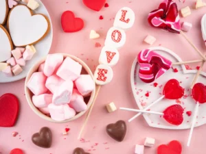 Galentines Day Dessert spread